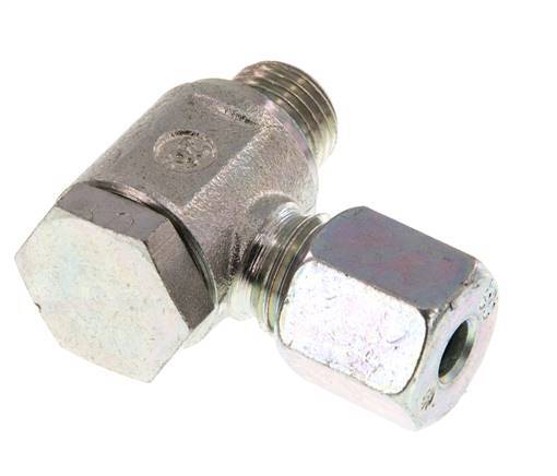 6S & G1/4'' Verzinkter Stahl-Drehgelenk-Schneidfitting mit Außengewinde 250 bar Drehbar ISO 8434-1