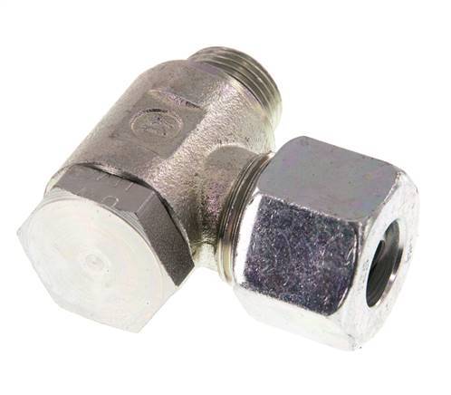 12S & G3/8'' Verzinkter Stahl-Drehgelenk-Schneidfitting mit Außengewinde 250 bar Drehbar ISO 8434-1