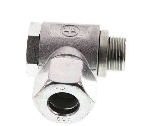 16S & G1/2'' Verzinkter Stahl-Drehgelenk-Schneidfitting mit Außengewinde 160 bar Drehbar ISO 8434-1