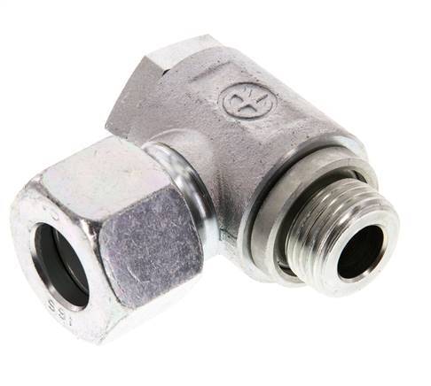 16S & G1/2'' Verzinkter Stahl-Drehgelenk-Schneidfitting mit Außengewinde 160 bar Drehbar ISO 8434-1