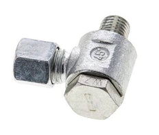 8L & M12x1.5 Zink plated Steel Swivel Joint Cutting Fitting with Male Threads 315 bar Rotatable ISO 8434-1