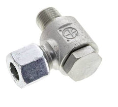 10L & M14x1.5 Zink plated Steel Swivel Joint Cutting Fitting with Male Threads 315 bar Rotatable ISO 8434-1