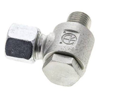 10L & M14x1.5 Zink plated Steel Swivel Joint Cutting Fitting with Male Threads 315 bar Rotatable ISO 8434-1