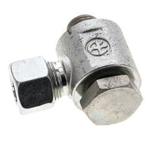 12L & M16x1.5 Zink plated Steel Swivel Joint Cutting Fitting with Male Threads 315 bar Rotatable ISO 8434-1