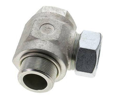 35L & M42x2 Zink plated Steel Swivel Joint Cutting Fitting with Male Threads 160 bar Rotatable ISO 8434-1