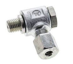 6S & M12x1.5 Zink plated Steel Swivel Joint Cutting Fitting with Male Threads 400 bar Rotatable ISO 8434-1