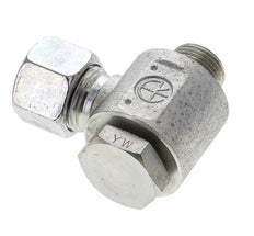 12S & M18x1.5 Zink plated Steel Swivel Joint Cutting Fitting with Male Threads 400 bar Rotatable ISO 8434-1