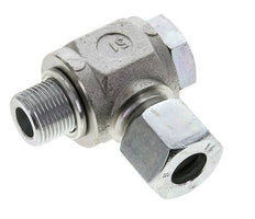 14S & M20x1.5 Zink plated Steel Swivel Joint Cutting Fitting with Male Threads 400 bar Rotatable ISO 8434-1
