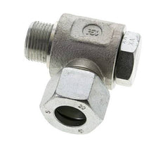 20S & M27x2 Zink plated Steel Swivel Joint Cutting Fitting with Male Threads 400 bar Rotatable ISO 8434-1