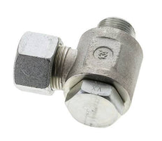 20S & M27x2 Zink plated Steel Swivel Joint Cutting Fitting with Male Threads 400 bar Rotatable ISO 8434-1