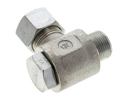 20S & M27x2 Zink plated Steel Swivel Joint Cutting Fitting with Male Threads 400 bar Rotatable ISO 8434-1