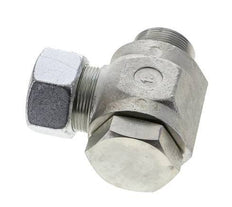 30S & M42x2 Zink plated Steel Swivel Joint Cutting Fitting with Male Threads 250 bar Rotatable ISO 8434-1