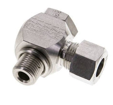 12L & M16x1.5 Stainless Steel Swivel Joint Cutting Fitting with Male Threads 315 bar Rotatable ISO 8434-1