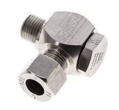 12L & M16x1.5 Stainless Steel Swivel Joint Cutting Fitting with Male Threads 315 bar Rotatable ISO 8434-1