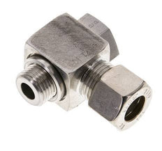 12L & M16x1.5 Stainless Steel Swivel Joint Compression Fitting with Male Threads 315 bar Rotatable ISO 8434-1