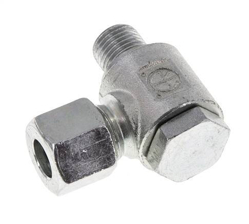 10L & G1/4'' Verzinkter Stahl-Drehgelenk-Schneidfitting mit Außengewinde 315 bar Drehbar ISO 8434-1