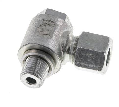 10L & G1/4'' Verzinkter Stahl-Drehgelenk-Schneidfitting mit Außengewinde 315 bar Drehbar ISO 8434-1