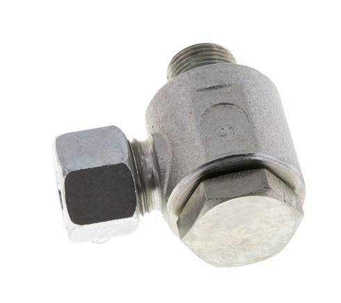 12L & G3/8'' Verzinkter Stahl-Drehgelenk-Schneidfitting mit Außengewinde 315 bar Drehbar ISO 8434-1