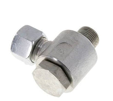12L & G3/8'' Zink plated Steel Swivel Joint Cutting Fitting with Male Threads 315 bar Rotatable ISO 8434-1