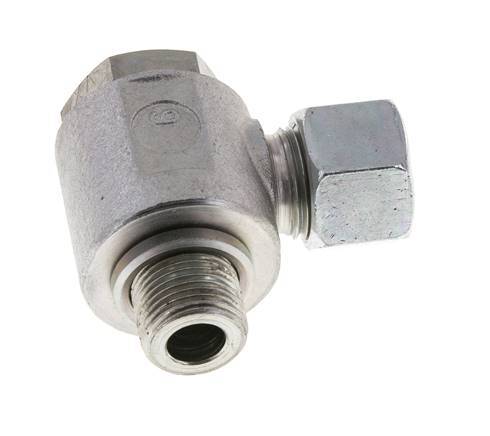 12L & G3/8'' Verzinkter Stahl-Drehgelenk-Schneidfitting mit Außengewinde 315 bar Drehbar ISO 8434-1