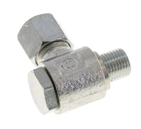 8S & G1/4'' Verzinkter Stahl-Drehgelenk-Schneidfitting mit Außengewinde 400 bar Drehbar ISO 8434-1