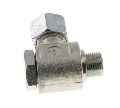 12S & G3/8'' Verzinkter Stahl-Drehgelenk-Schneidfitting mit Außengewinde 400 bar Drehbar ISO 8434-1
