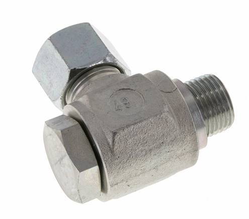 14S & G1/2'' Verzinkter Stahl-Drehgelenk-Schneidfitting mit Außengewinde 400 bar Drehbar ISO 8434-1