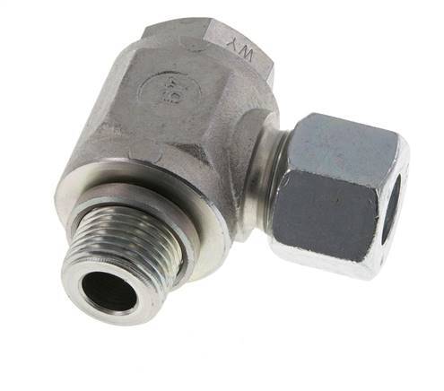 14S & G1/2'' Verzinkter Stahl-Drehgelenk-Schneidfitting mit Außengewinde 400 bar Drehbar ISO 8434-1