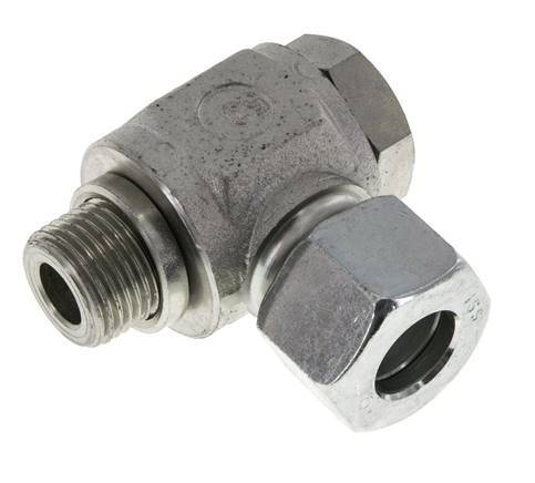 16S & G1/2'' Verzinkter Stahl-Drehgelenk-Schneidfitting mit Außengewinde 400 bar Drehbar ISO 8434-1