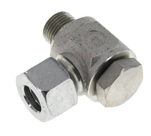 16S & G1/2'' Verzinkter Stahl-Drehgelenk-Schneidfitting mit Außengewinde 400 bar Drehbar ISO 8434-1