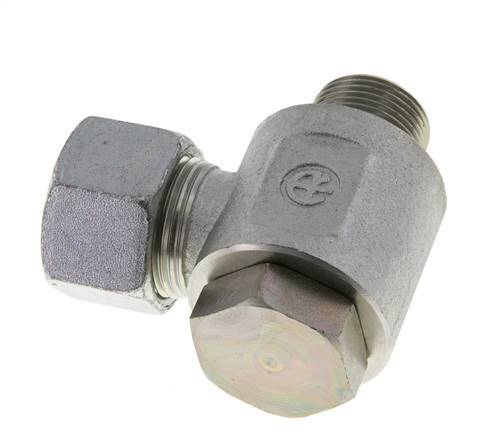 20S & G3/4'' Verzinkter Stahl-Drehgelenk-Schneidfitting mit Außengewinde 400 bar Drehbar ISO 8434-1