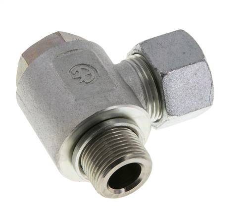 20S & G3/4'' Verzinkter Stahl-Drehgelenk-Schneidfitting mit Außengewinde 400 bar Drehbar ISO 8434-1