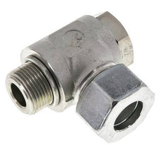 25S & G1'' Zink plated Steel Swivel Joint Cutting Fitting with Male Threads 250 bar Rotatable ISO 8434-1