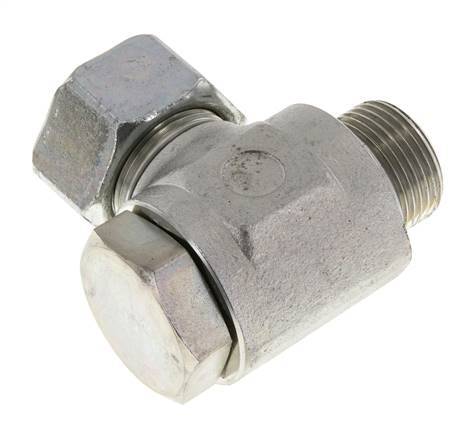 25S & G1'' Verzinkter Stahl-Drehgelenk-Schneidfitting mit Außengewinde 250 bar Drehbar ISO 8434-1
