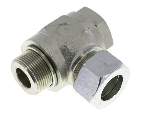 30S & G1-1/4'' Verzinkter Stahl-Drehgelenk-Schneidfitting mit Außengewinde 250 bar Drehbar ISO 8434-1