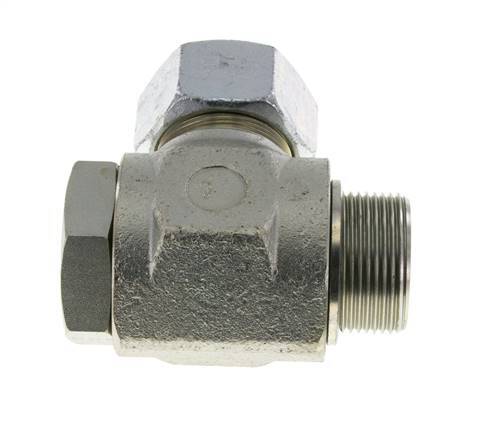 30S & G1-1/4'' Verzinkter Stahl-Drehgelenk-Schneidfitting mit Außengewinde 250 bar Drehbar ISO 8434-1