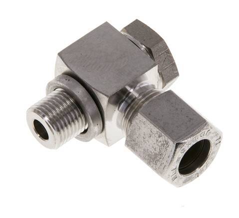 8LL & G1/8'' Edelstahl-Drehgelenk-Schneidfitting mit Außengewinde 100 bar drehbar ISO 8434-1