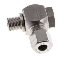 8L & G1/4'' Edelstahl-Drehgelenk-Schneidfitting mit Außengewinde 315 bar drehbar ISO 8434-1