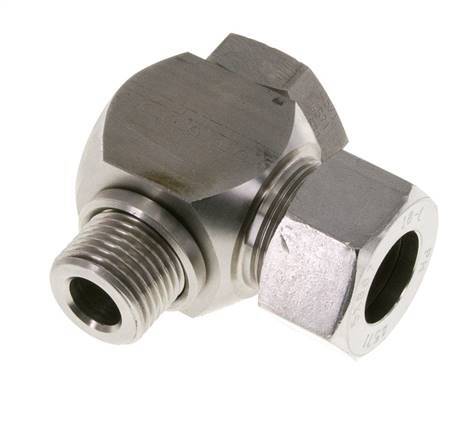 18L & G1/2'' Stainless Steel Swivel Joint Cutting Fitting with Male Threads 315 bar Rotatable ISO 8434-1