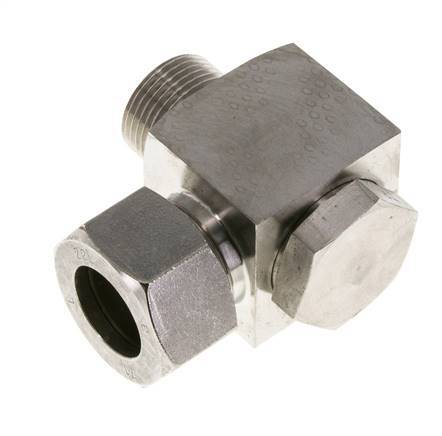 22L & G3/4'' Edelstahl-Drehgelenk-Schneidfitting mit Außengewinde 160 bar drehbar ISO 8434-1