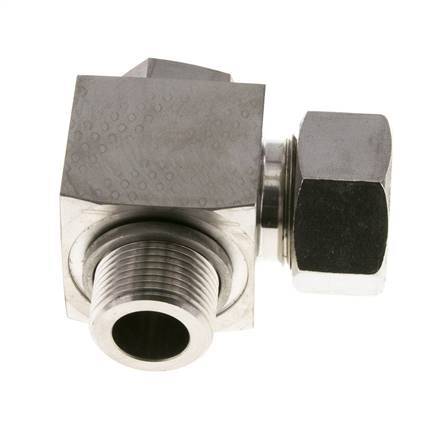 22L & G3/4'' Edelstahl-Drehgelenk-Schneidfitting mit Außengewinde 160 bar drehbar ISO 8434-1