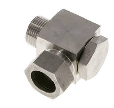 28L & G1'' Edelstahl-Drehgelenk-Schneidfitting mit Außengewinde 160 bar drehbar ISO 8434-1