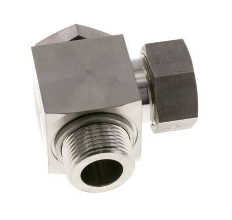 28L & G1'' Edelstahl-Drehgelenk-Schneidfitting mit Außengewinde 160 bar drehbar ISO 8434-1