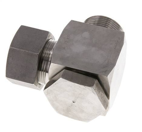 30S & G1-1/4'' Edelstahl-Drehgelenk-Schneidfitting mit Außengewinde 250 bar drehbar ISO 8434-1