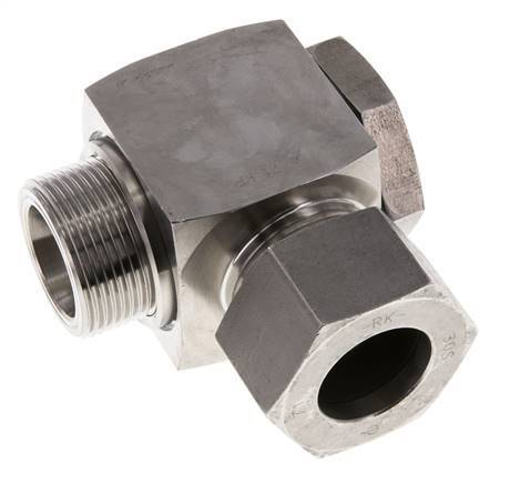 30S & G1-1/4'' Edelstahl-Drehgelenk-Schneidfitting mit Außengewinde 250 bar drehbar ISO 8434-1