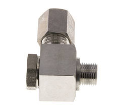 6L & G1/8'' Edelstahl-Drehgelenk-Kompressionsverschraubung mit Außengewinde 315 bar drehbar ISO 8434-1