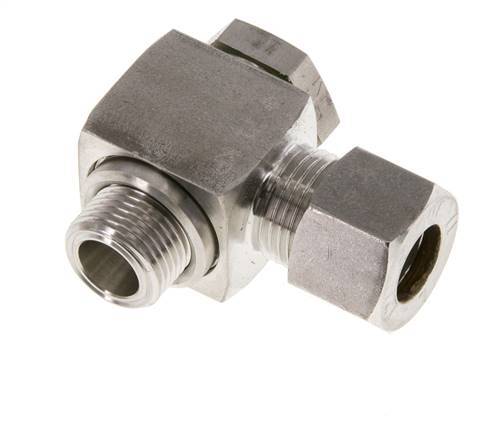 12L & G3/8'' Edelstahl-Drehgelenk-Kompressionsverschraubung mit Außengewinde 315 bar drehbar ISO 8434-1