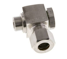 12L & G3/8'' Edelstahl-Drehgelenk-Kompressionsverschraubung mit Außengewinde 315 bar drehbar ISO 8434-1