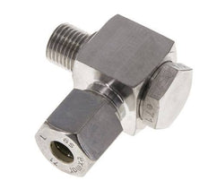 8S & G1/4'' Edelstahl-Drehgelenk-Kompressionsverschraubung mit Außengewinde 400 bar drehbar ISO 8434-1