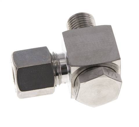 8S & G1/4'' Edelstahl-Drehgelenk-Kompressionsverschraubung mit Außengewinde 400 bar drehbar ISO 8434-1